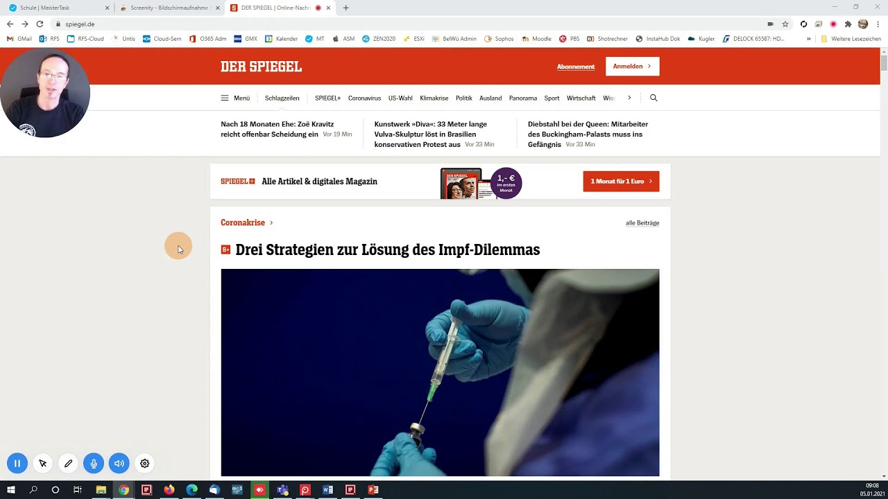 Screenity - Bildschirm filmen / Tutorial-Video erstellen (Chrome Addon)