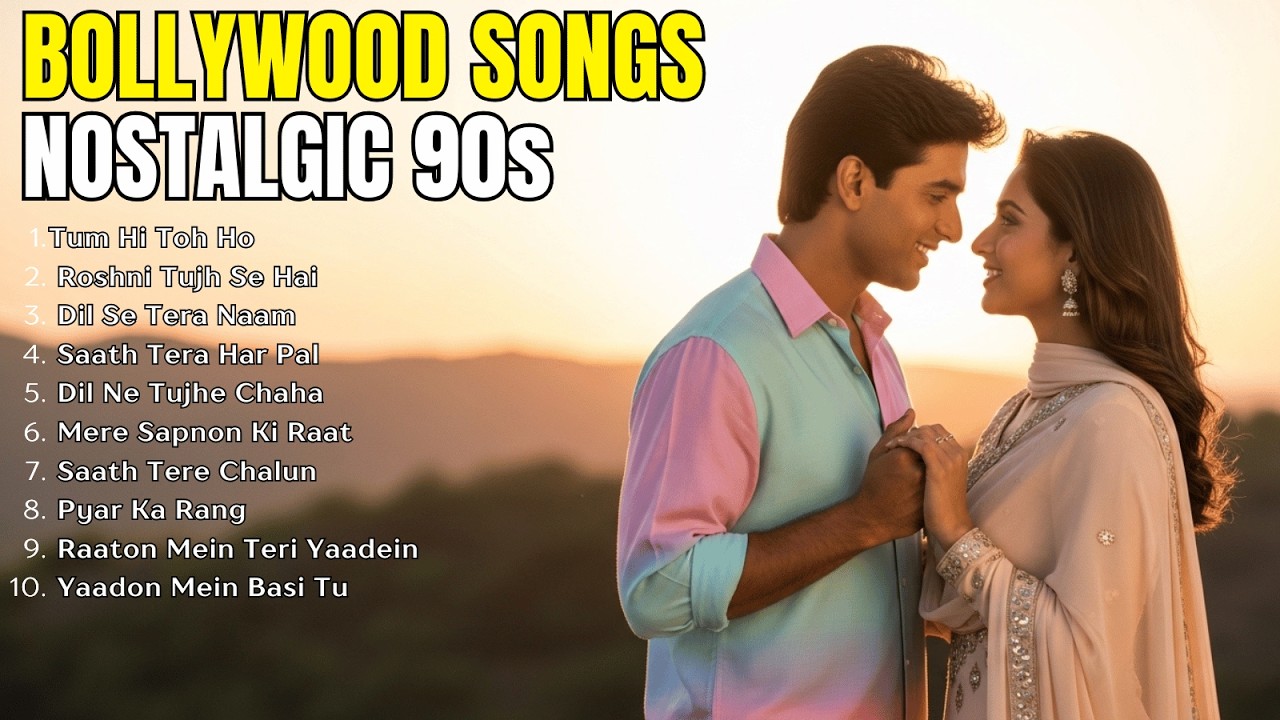 Before Auto-Tune, There Was Love 🎶 | Hindi Romantic Songs of the 90s | Bollywood Rhyme