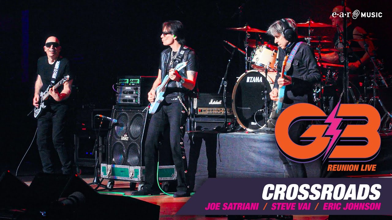 G3: Joe Satriani, Eric Johnson, Steve Vai - Crossroads (Official Video)