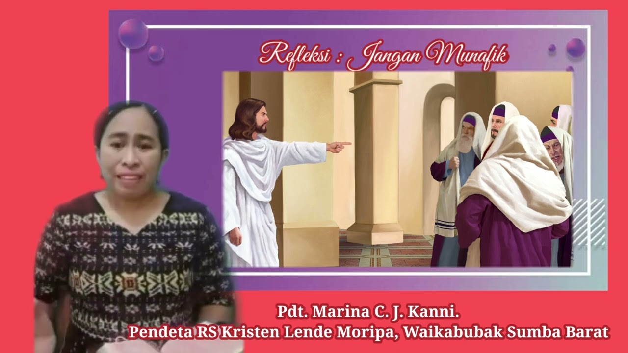Jangan Munafik, Lukas 12:1-5, MB#319, Pengajaran Khusus bagi Murid-murid