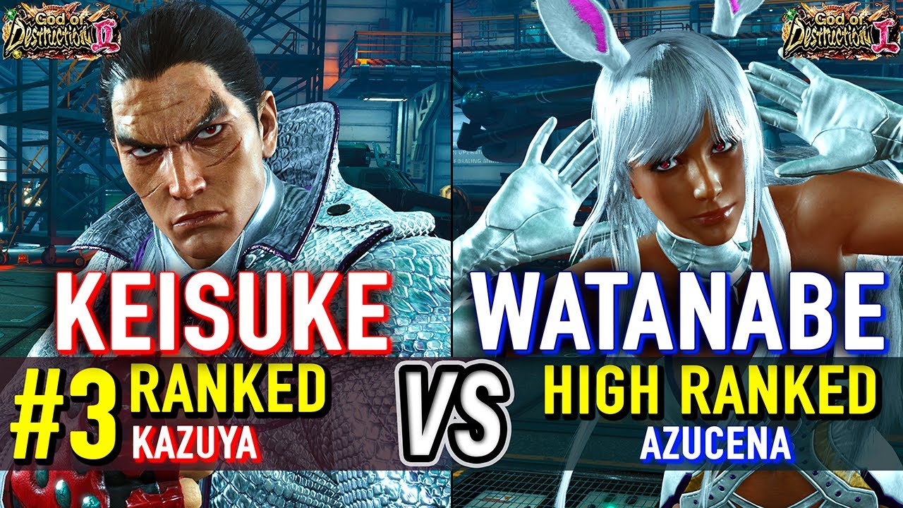 T8 🔥 KEISUKE (#3 Ranked Kazuya) vs WATANABE (Azucena) 🔥 Tekken 8 High Level Gameplay