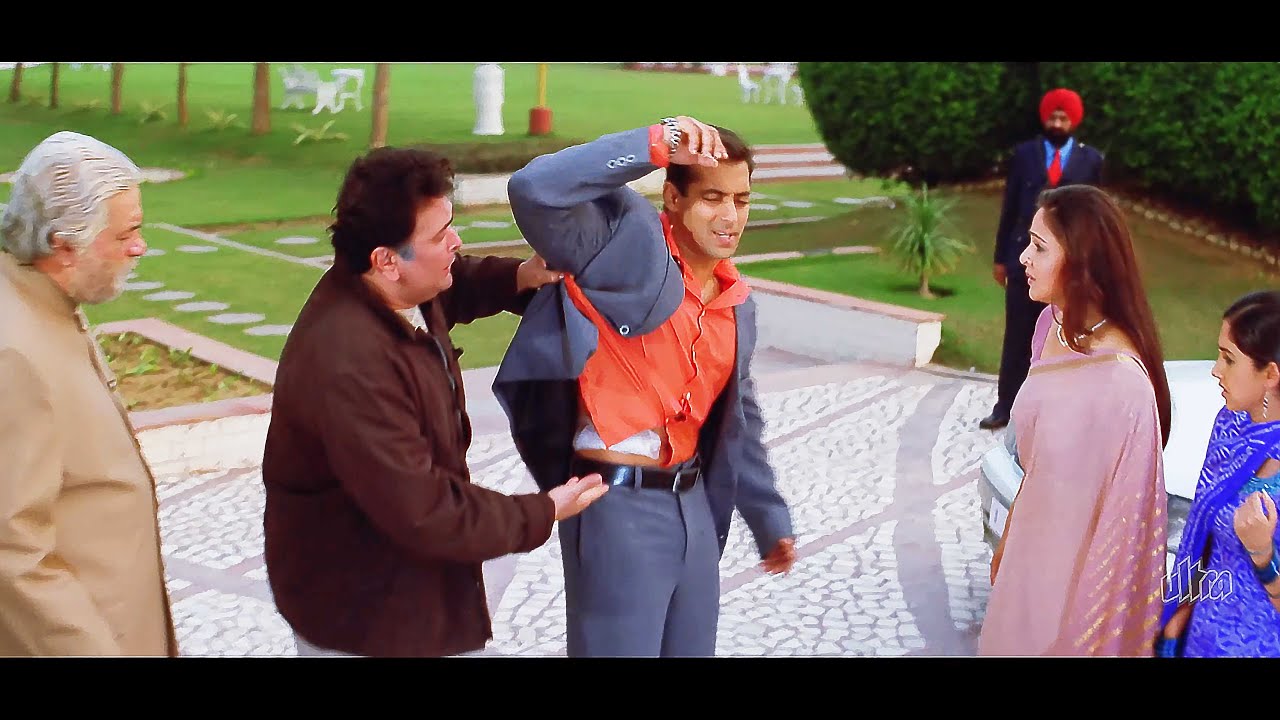 यह मेरा बेटा है, इसी ने मुझे किडनी दी है - ज़बरदस्त अंतिम सीन | Salman Khan | Rishi Kapoor | Climax