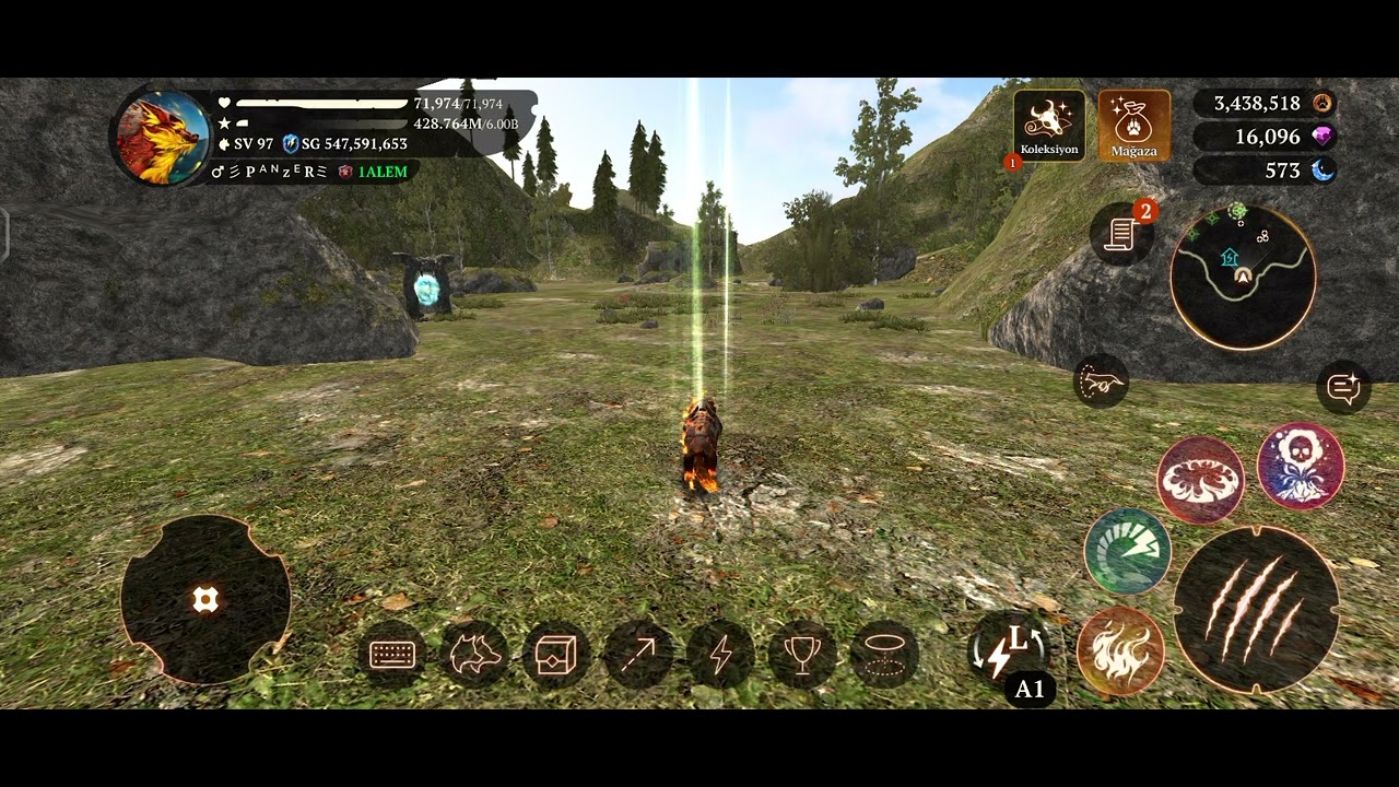 The Wolf küre etkinlik bilgisi.