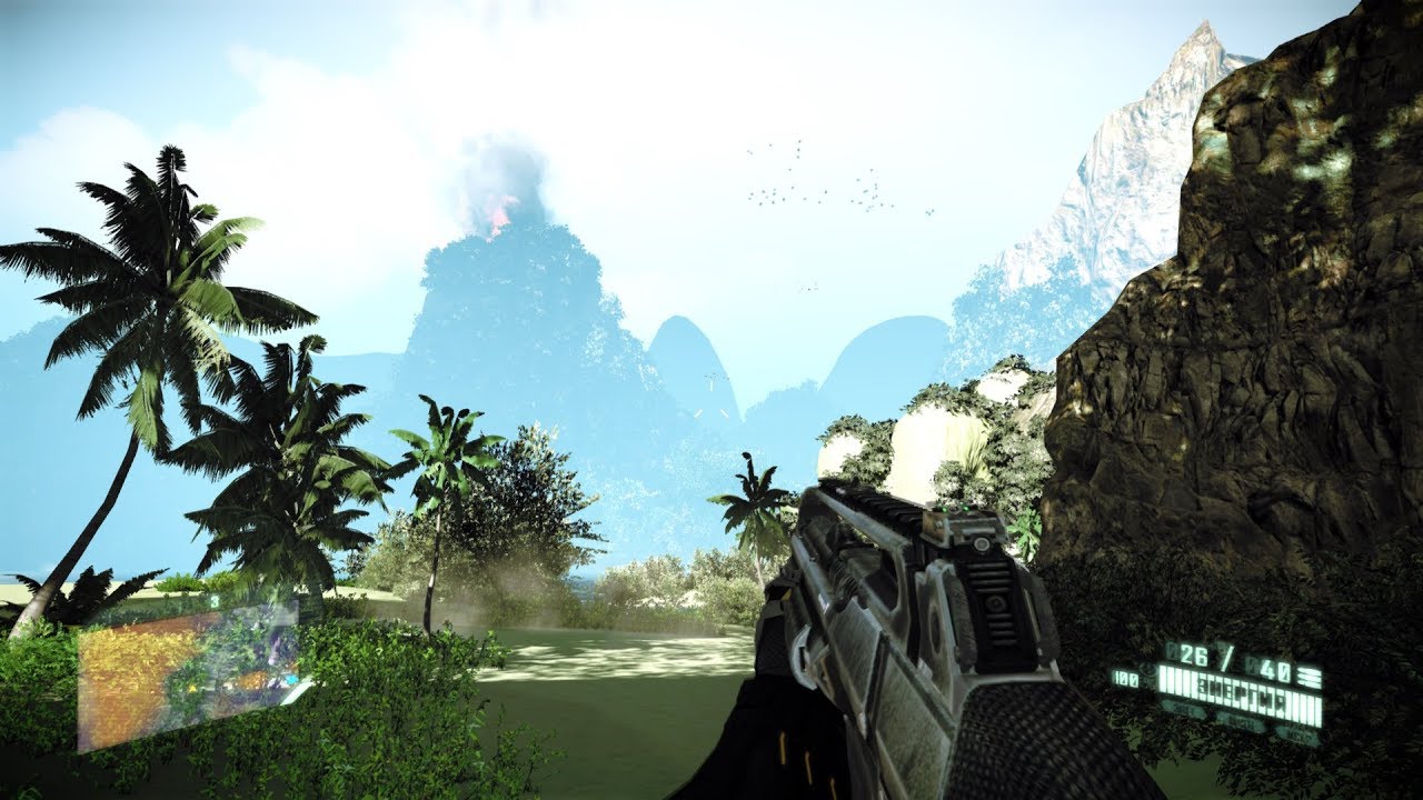 Смотрим  Crysis 2  мод  Crysis1Revival. часть 1