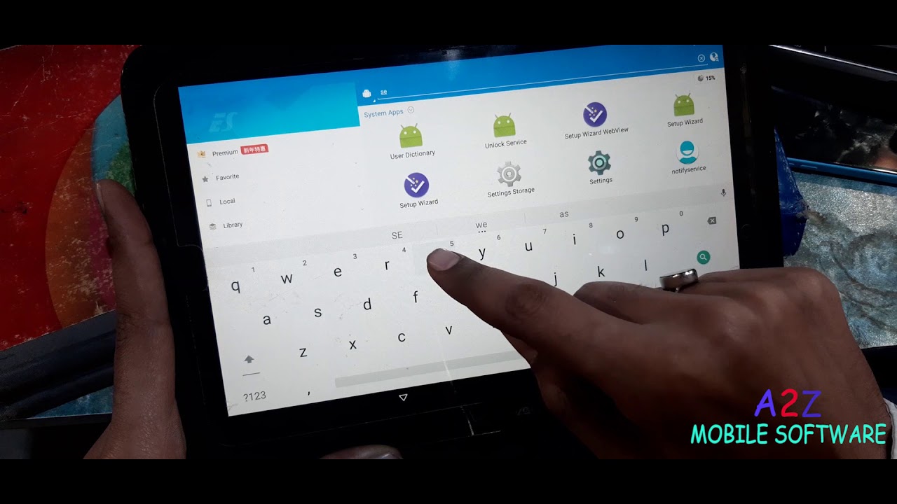 ellipsis tab (QTAIR7) google account bypass