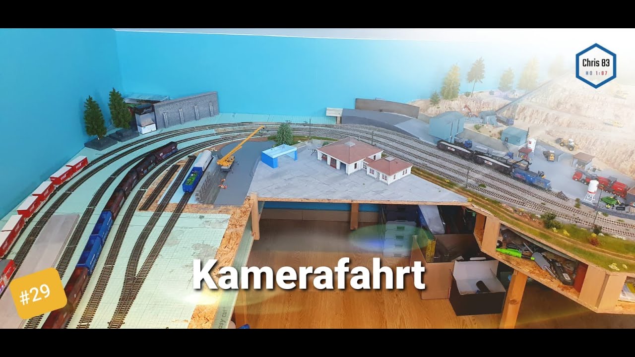 Modelleisenbahn H0 #29 Kamerafahrt | Die letzte Runde vor dem Mauerfall