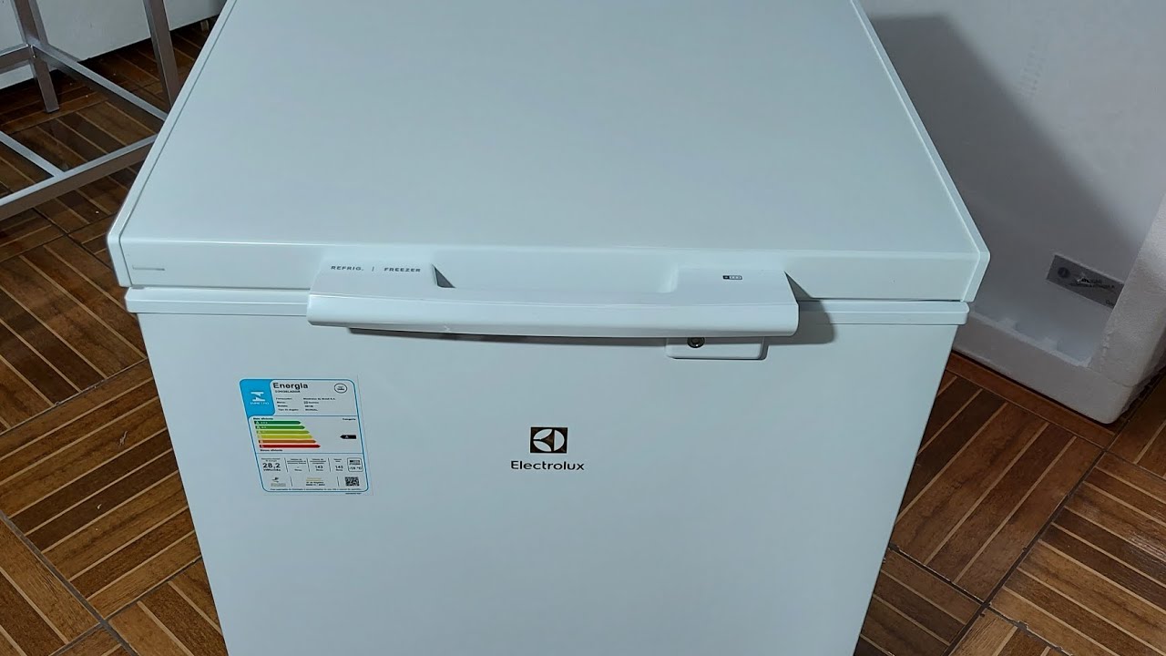 Novo Freezer Electrolux 143 litros