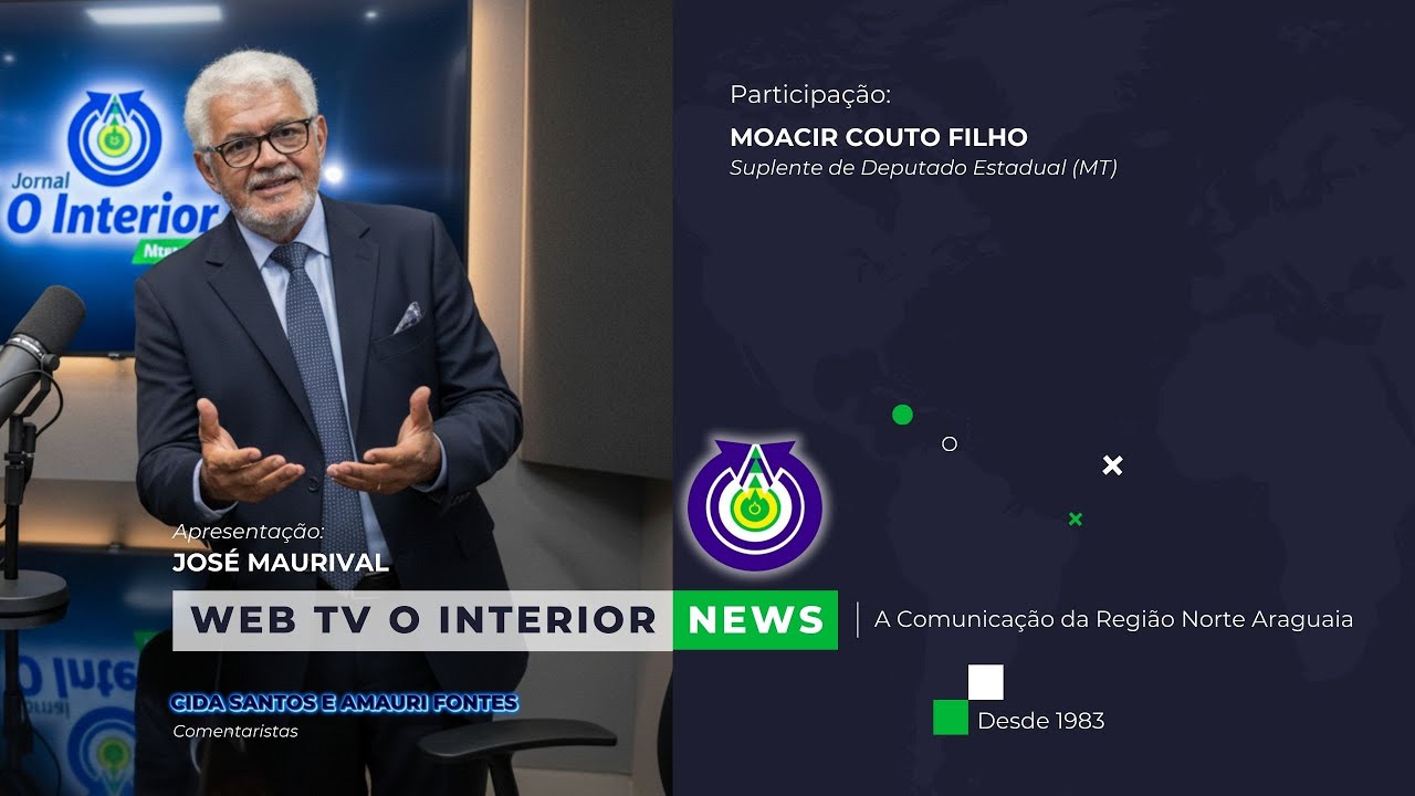 WEB TV O INTERIOR NEWS - ED. 07 de Janeiro de 2026