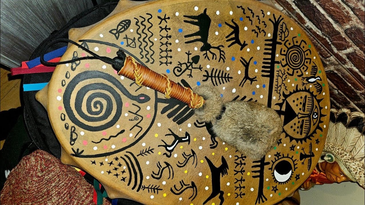 7 Paths of Spirituality / Painting Shamanic Drum