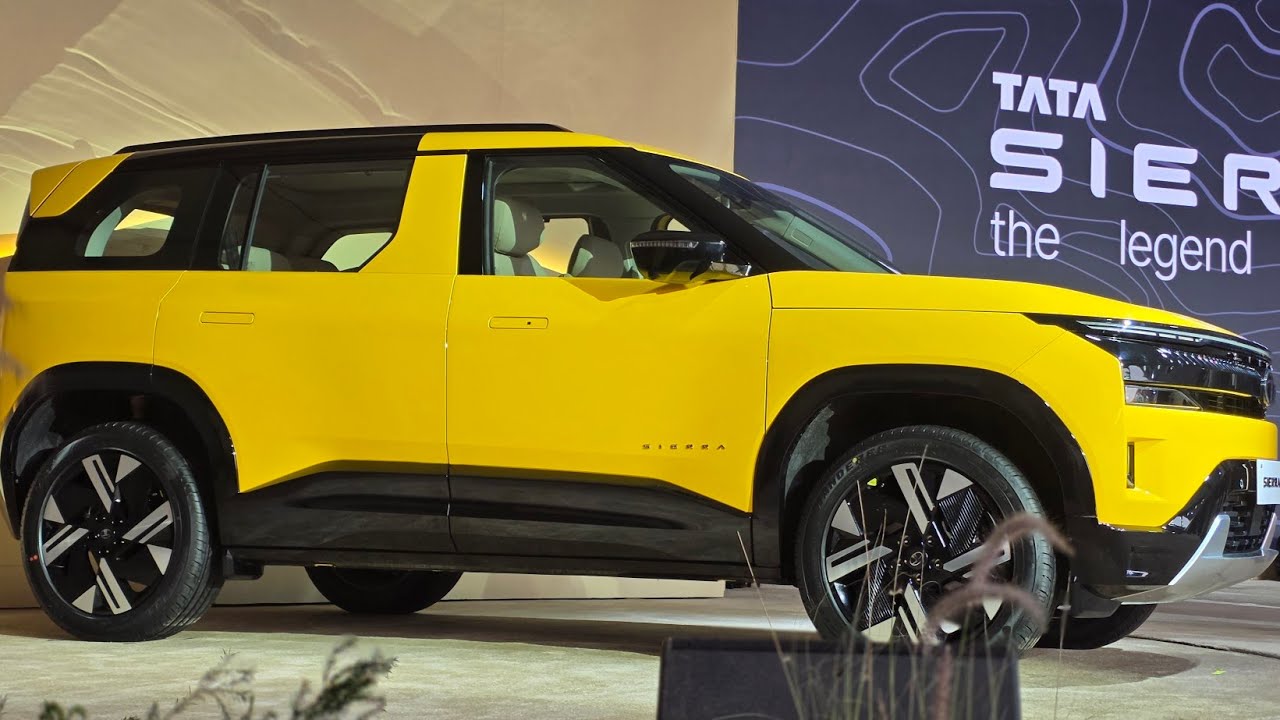 Tata Sierra First Look Walkaround 