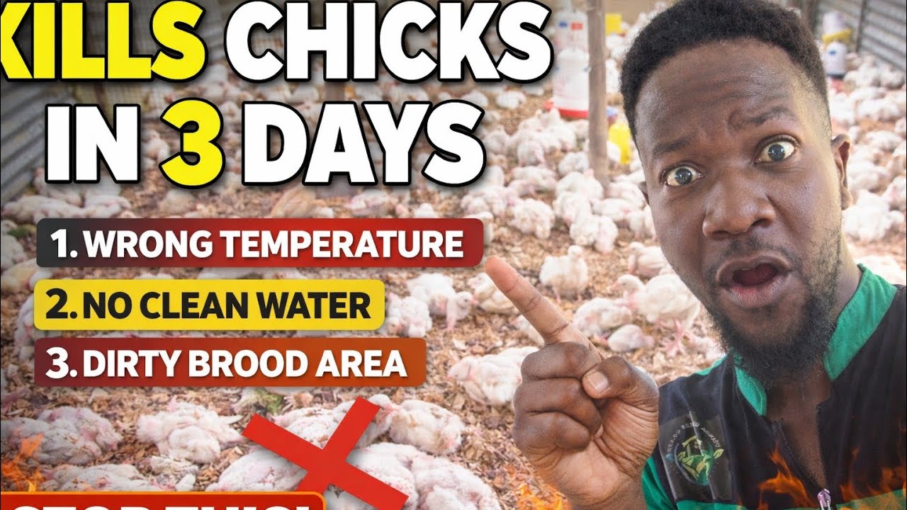 MISTAKES THAT KILL CHICKS IN THE FIRST 3 DAYS 