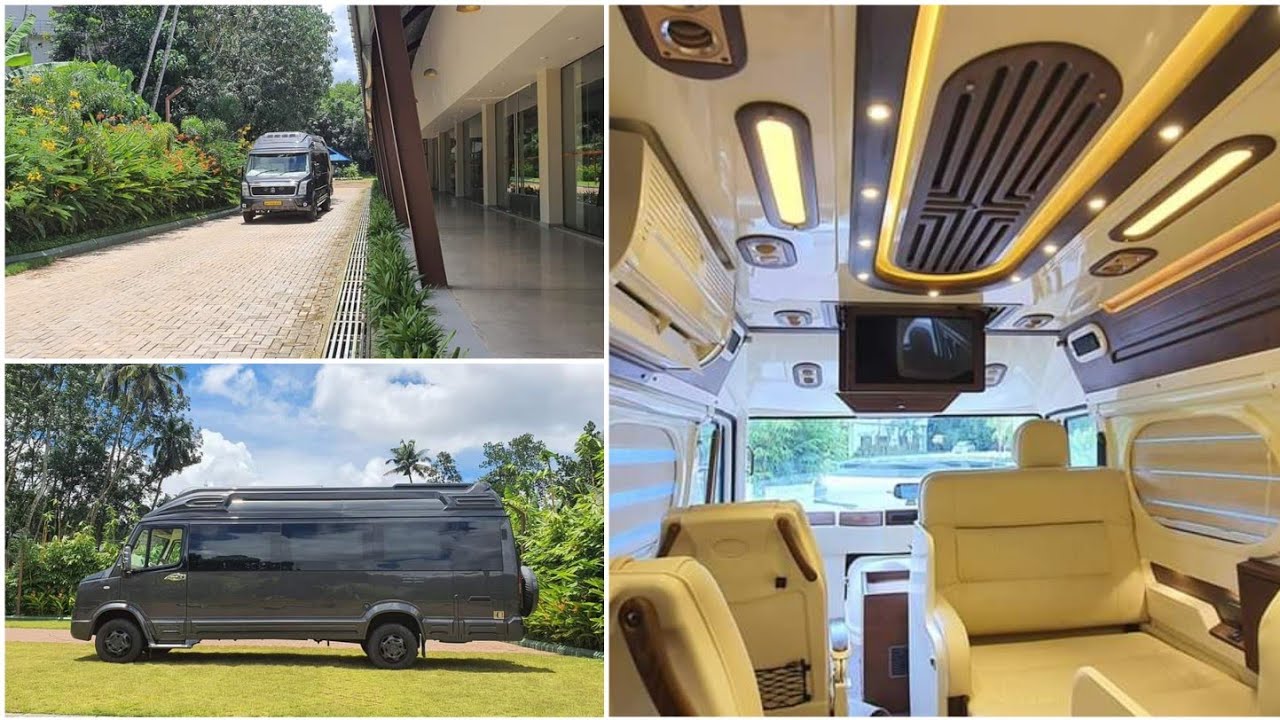 HOME  ON WHEELS or OFFICE ON WHEELS(ENGLISH) FORCE TRAVELLER 4020WB CARAVAN LUXURY MOTOR HOME