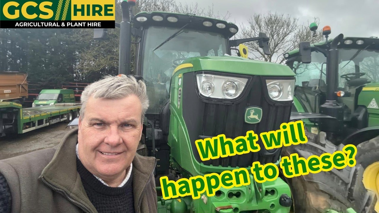 The tanker is going well. Michael's ordering tractors. Is this the end of JD's in the hire fleet?