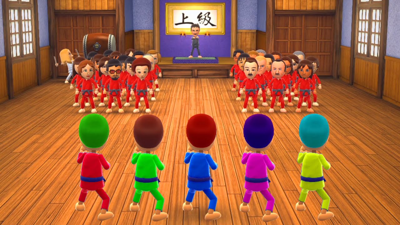Wii Party U - Dojo Domination With Iron Man