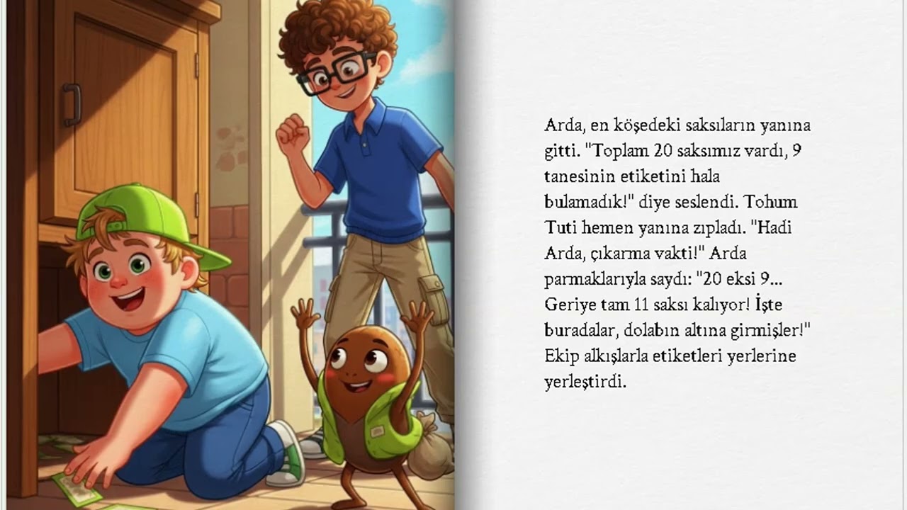 Filiz Festivali Turkish çocuk hikâyesi bilimsel eğlence çocuklar için