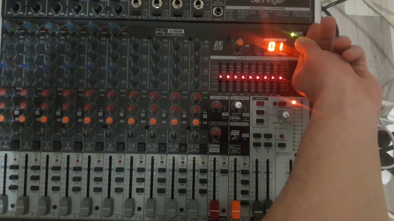 Behringer Xenyx X 1832 USB Mixer İnceleme Ve 0 desibel Kuralı