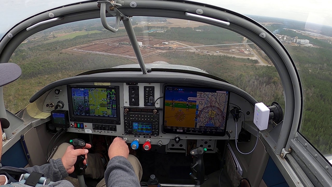 Approach and Landing Waycross RV-7A