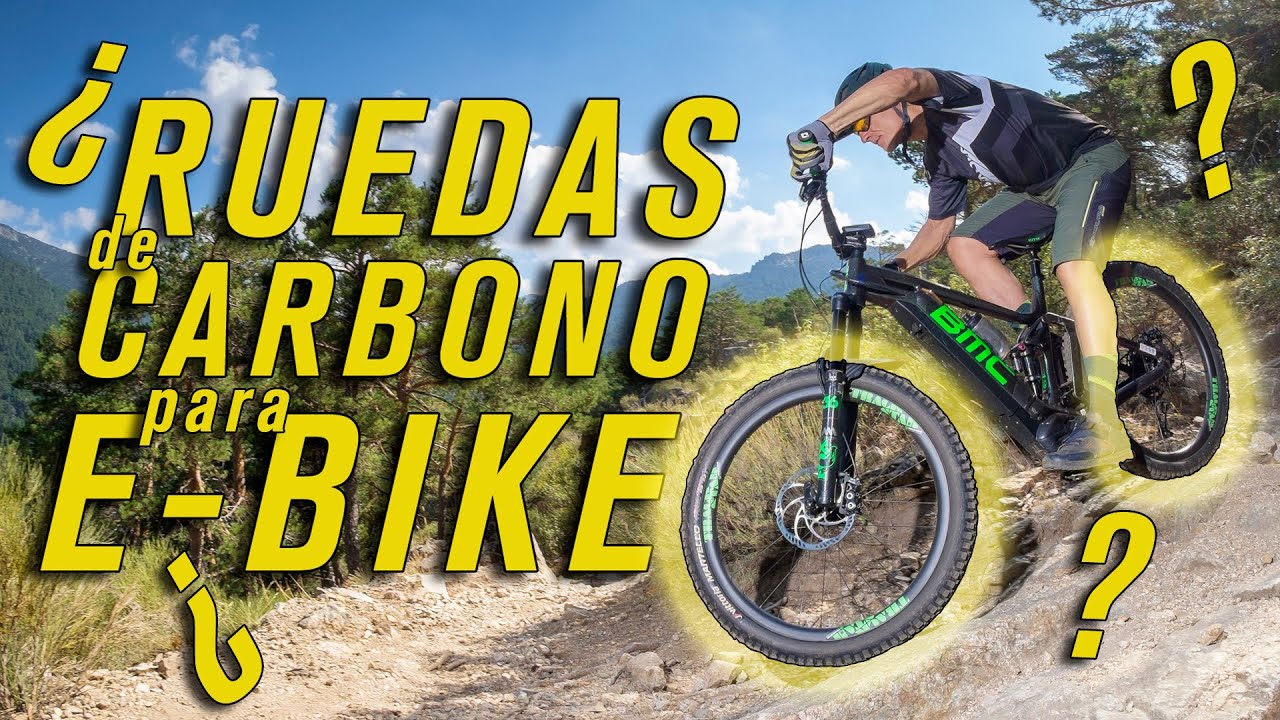 ¿Merece la pena ruedas de carbono para bicicleta eléctrica de montaña? Prueba TrackStar Serie-E