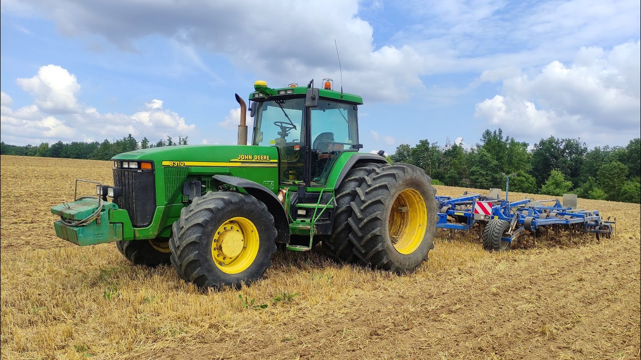 John Deere 8310 + Köckerling Vario • [GoPro, Driver View]