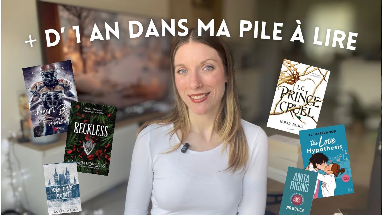 LES LIVRES QUI SONT DANS MA PILE À LIRE DEPUIS PLUS D’UN AN 🫣