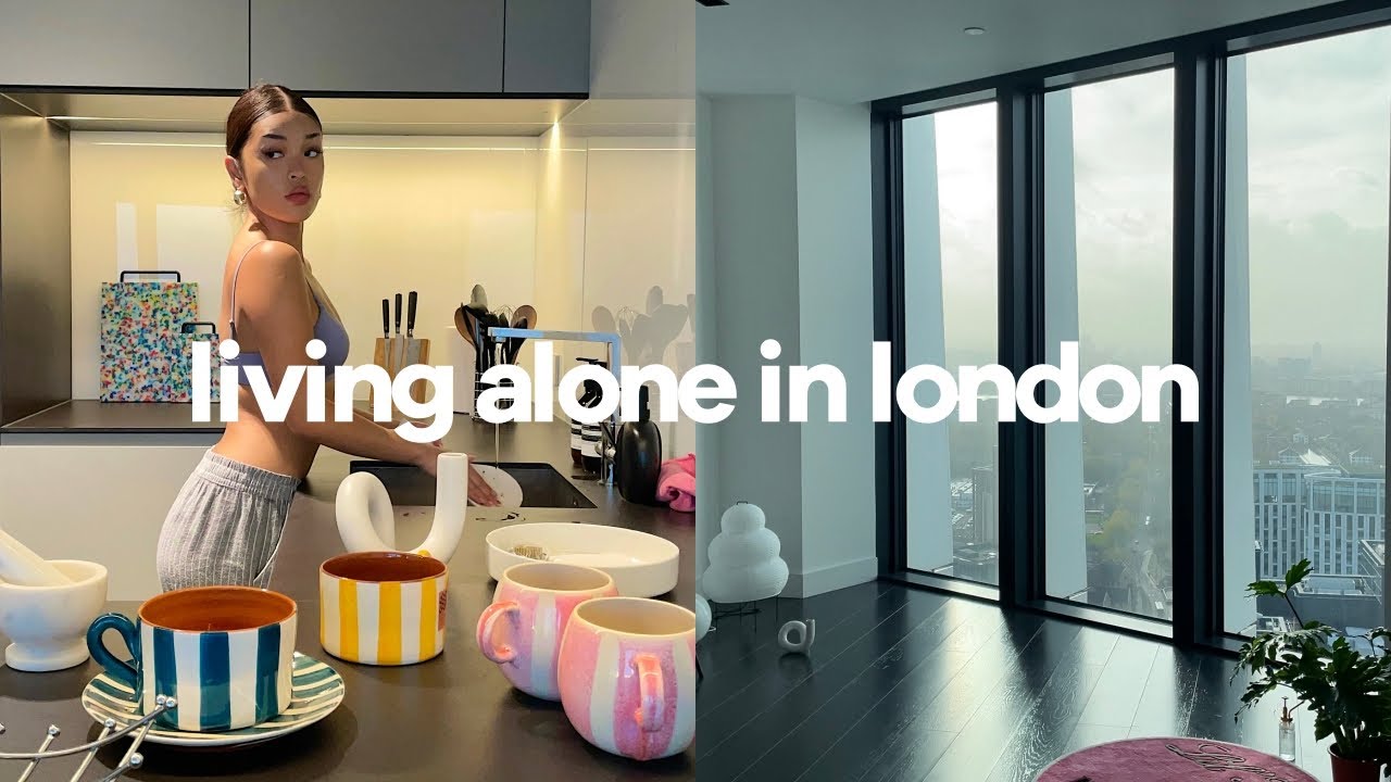 First Week Living Alone in LONDON | Life in the City, Meeting New People, What I Eat in a Day