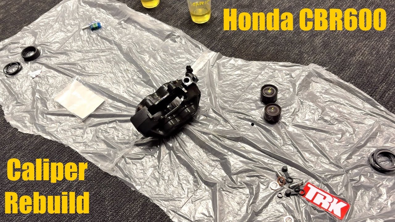 Honda CBR 600 Brake Caliper Rebuild – DIY Maintenance Tutorial