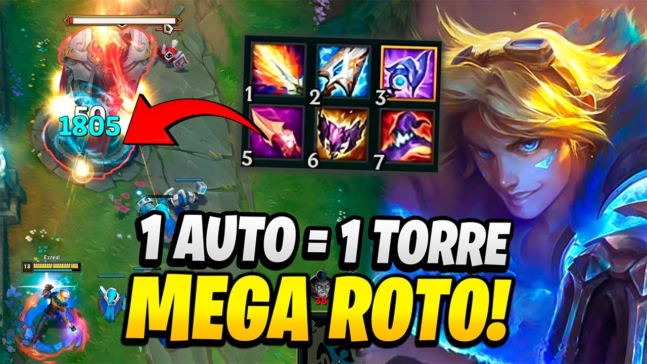 😱¡ENCONTRE LA BUILD DE EZREAL con MAS DAÑO!