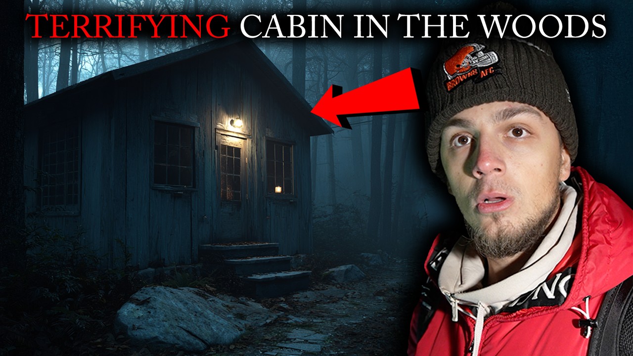 TERRIFYING EXPERIENCE WHILE CAMPING IN HAUNTED DEMON CABIN IN THE WOODS (VERY SCARY)