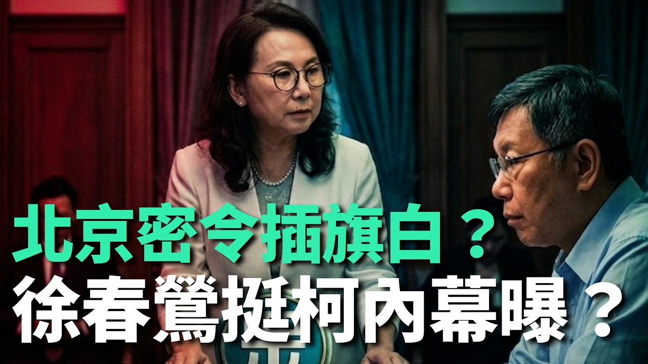 北京密令插旗民眾黨？徐春鶯選舉挺柯內幕曝光？【頭家來開講 Part2】2026.03.31