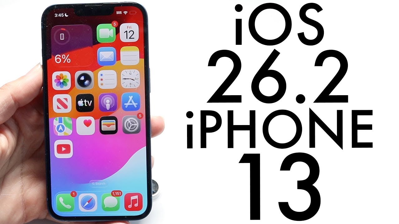 iOS 26.2 на iPhone 13! (Обзор)