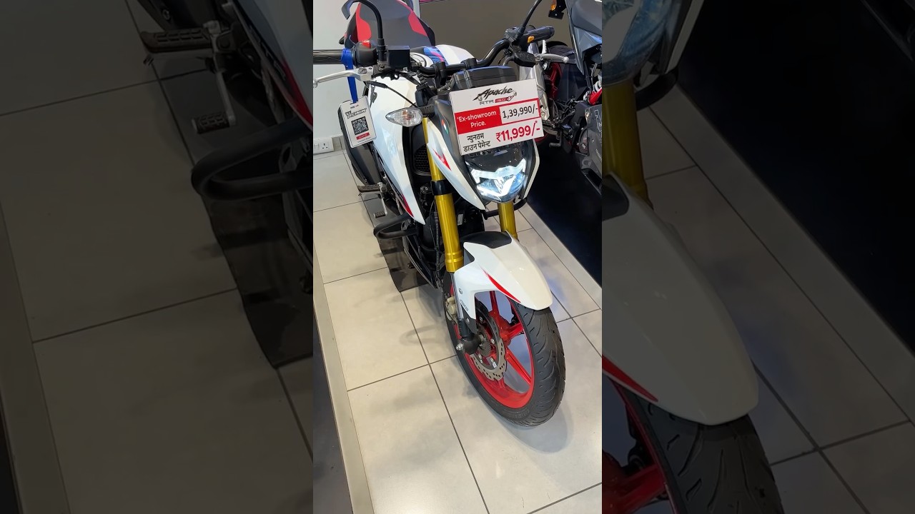 2025 TVS Apache RTR 160 4V Downpayment #tvsapache1604v #apachertr160 #tvsapachertr1604v