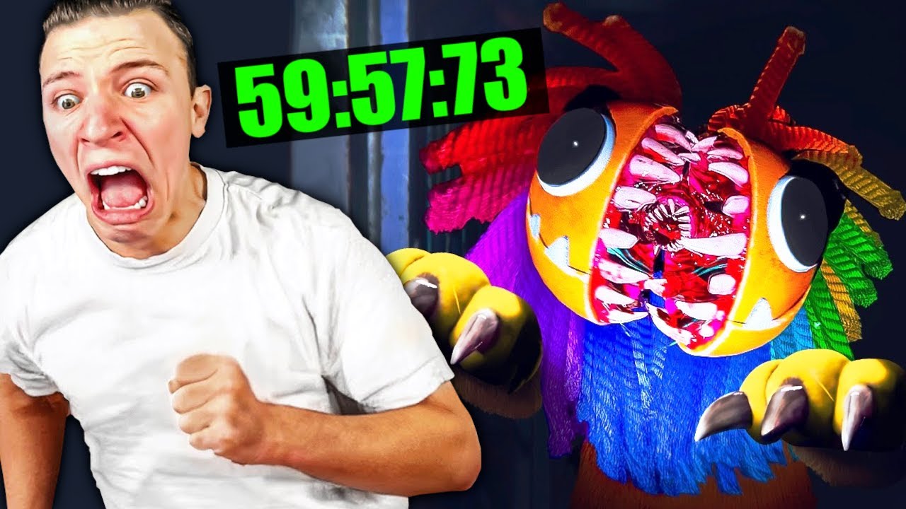 POPPY PLAYTIME 4 in Unter 60 Minuten DURCHSPIELEN ?! (Speedrun Rekord)