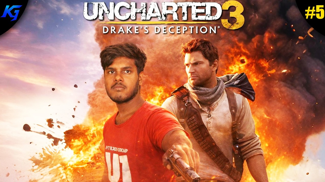 Uncharted 3: Drake's Deception Tamil | Part 5 | Kaanoli Gaming | 2K 60FPS