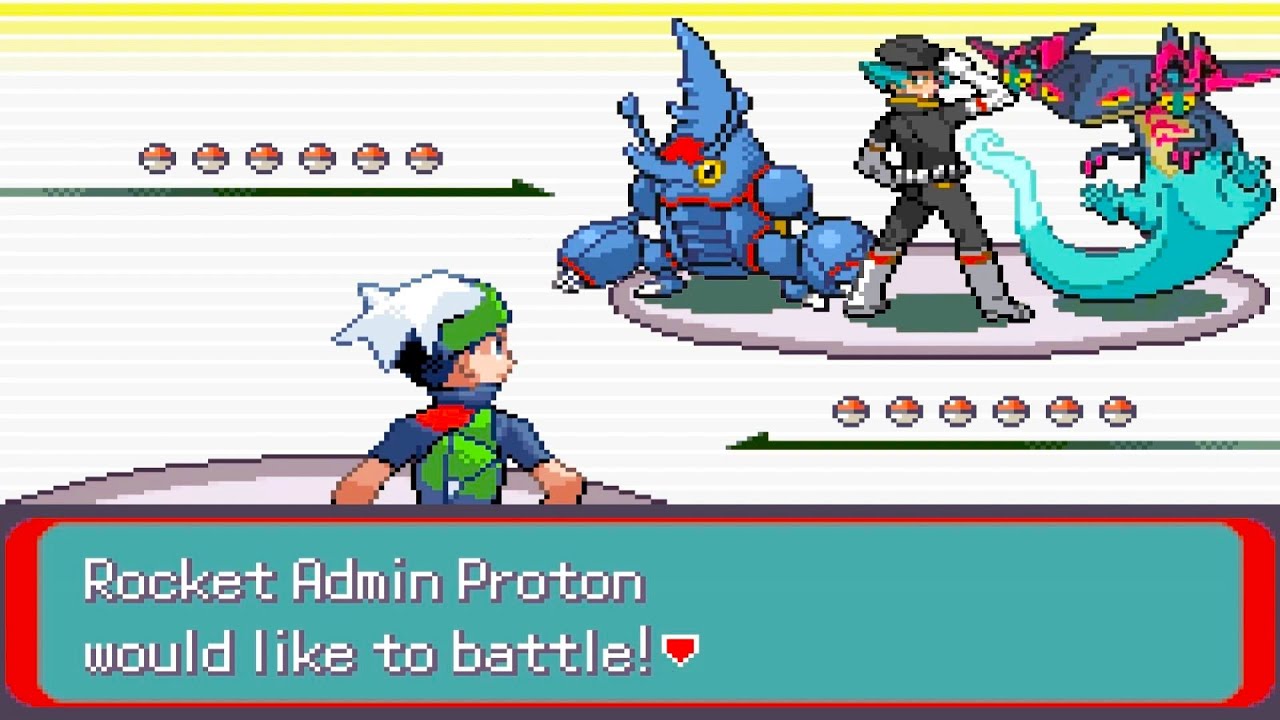 Pokemon Emerald Horizons - vs Team Rocket Admin Proton (