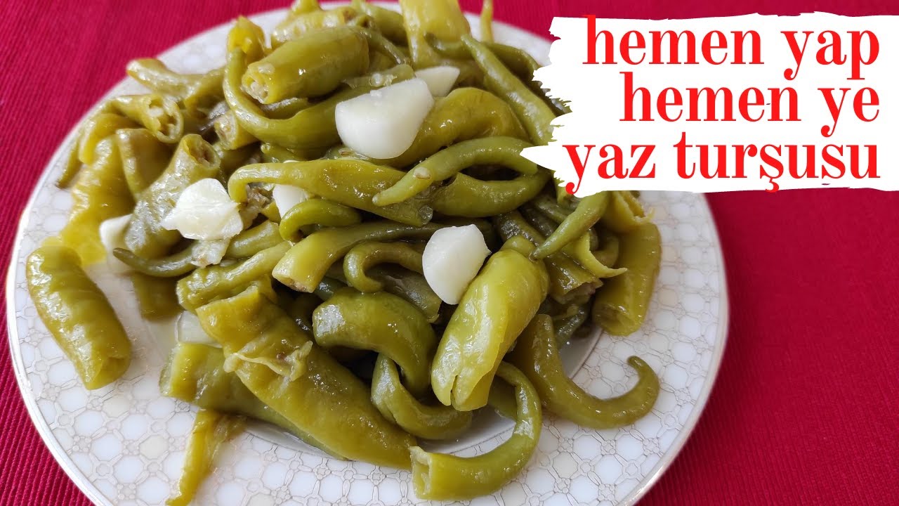 KAYINVALİDEMİN ÇABUK VE KOLAYCA YAPILAN YAZ TURŞUSU BU TURŞUYA BAYILACAKSINIZ