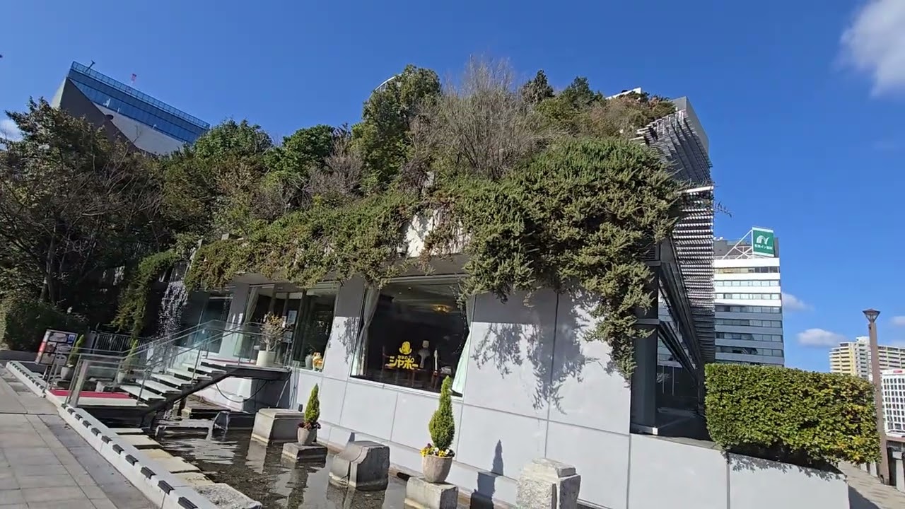 삭막한 도심에 #빌딩#숲#속#있네요#