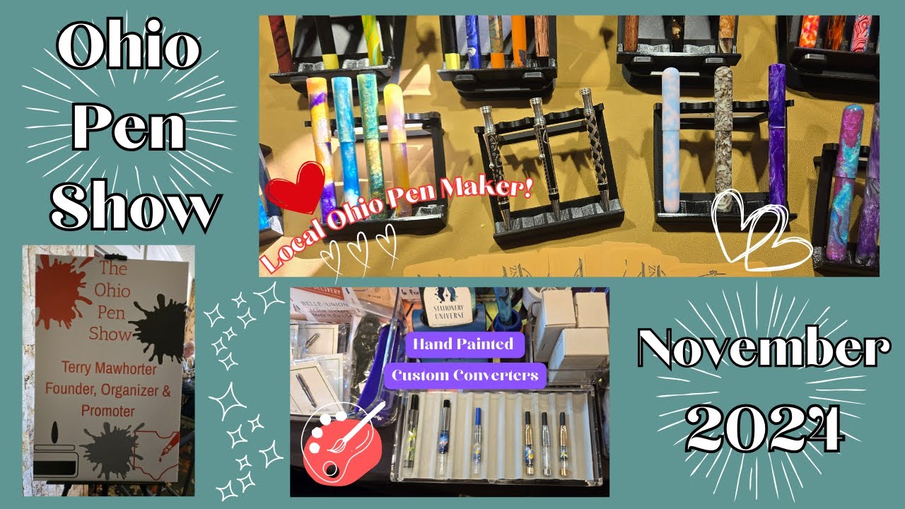 Pen Show Haul | 2024 Ohio Pen Show