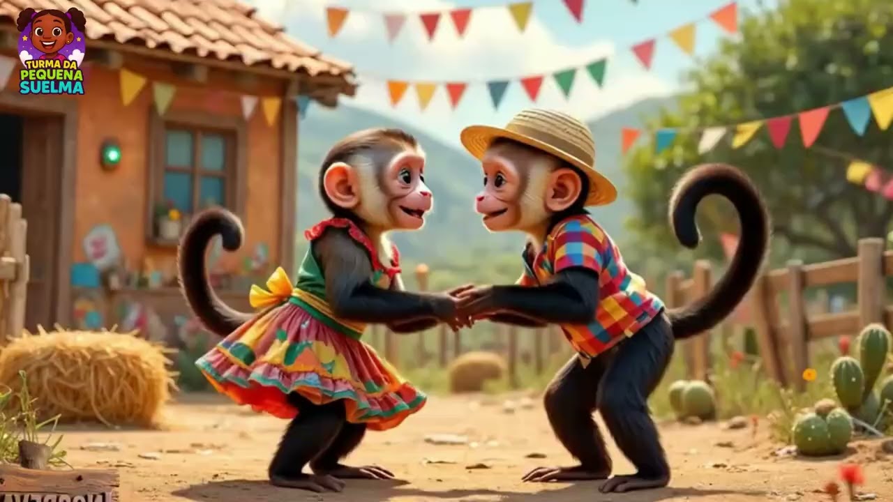 ✅ A FESTA DOS BICHINHOS! FORRÓ DIVERTIDO NA FAZENDA ANIMADA 🎉🐔🐵