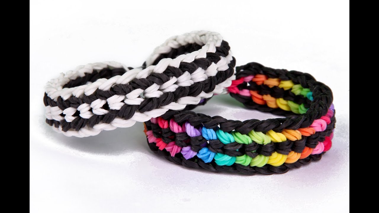 Rainbow Loom Double Capped Dragon Scale Advanced Bracelet