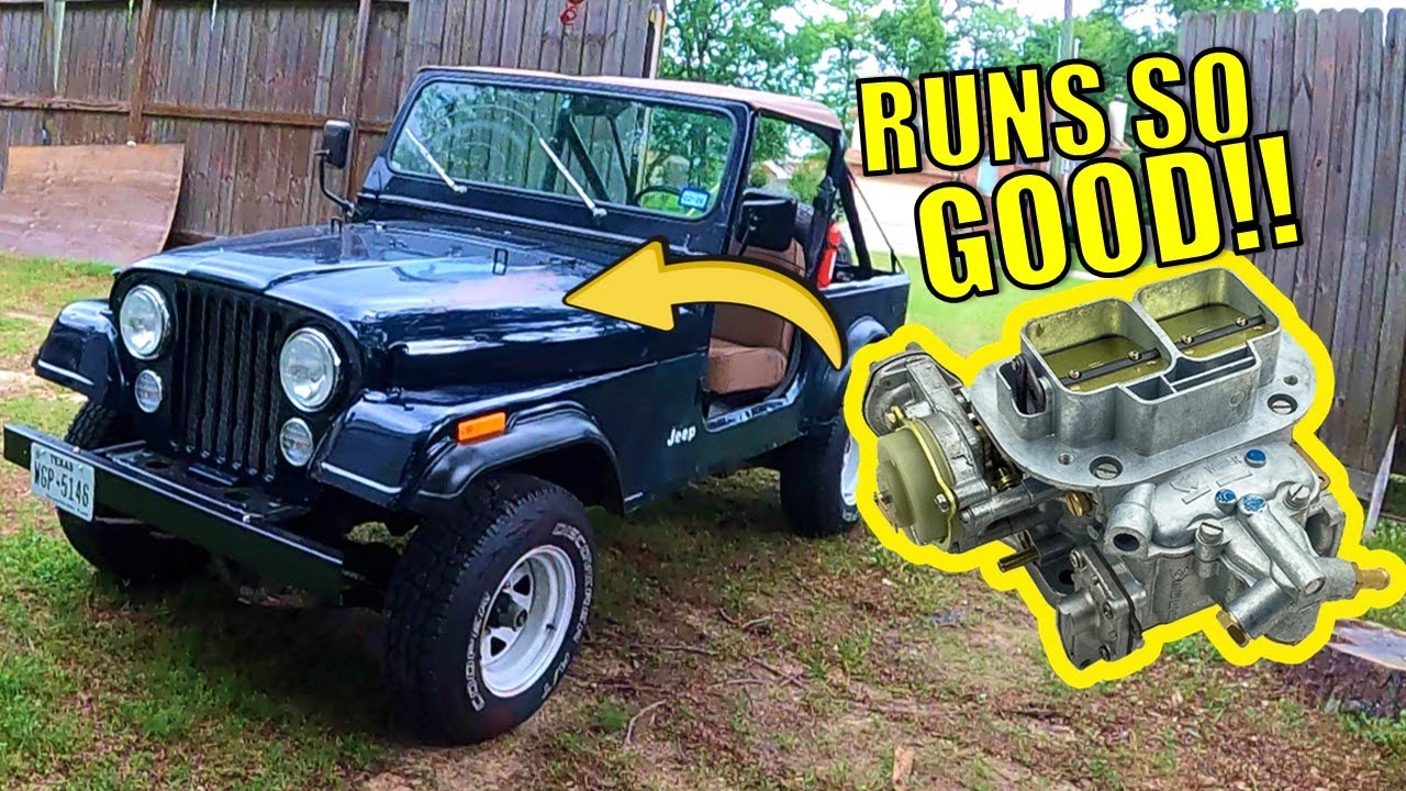 JEEP 4.2 WEBER Carb Conversion – Easy Starts, Smooth Idle, Simple Install!!