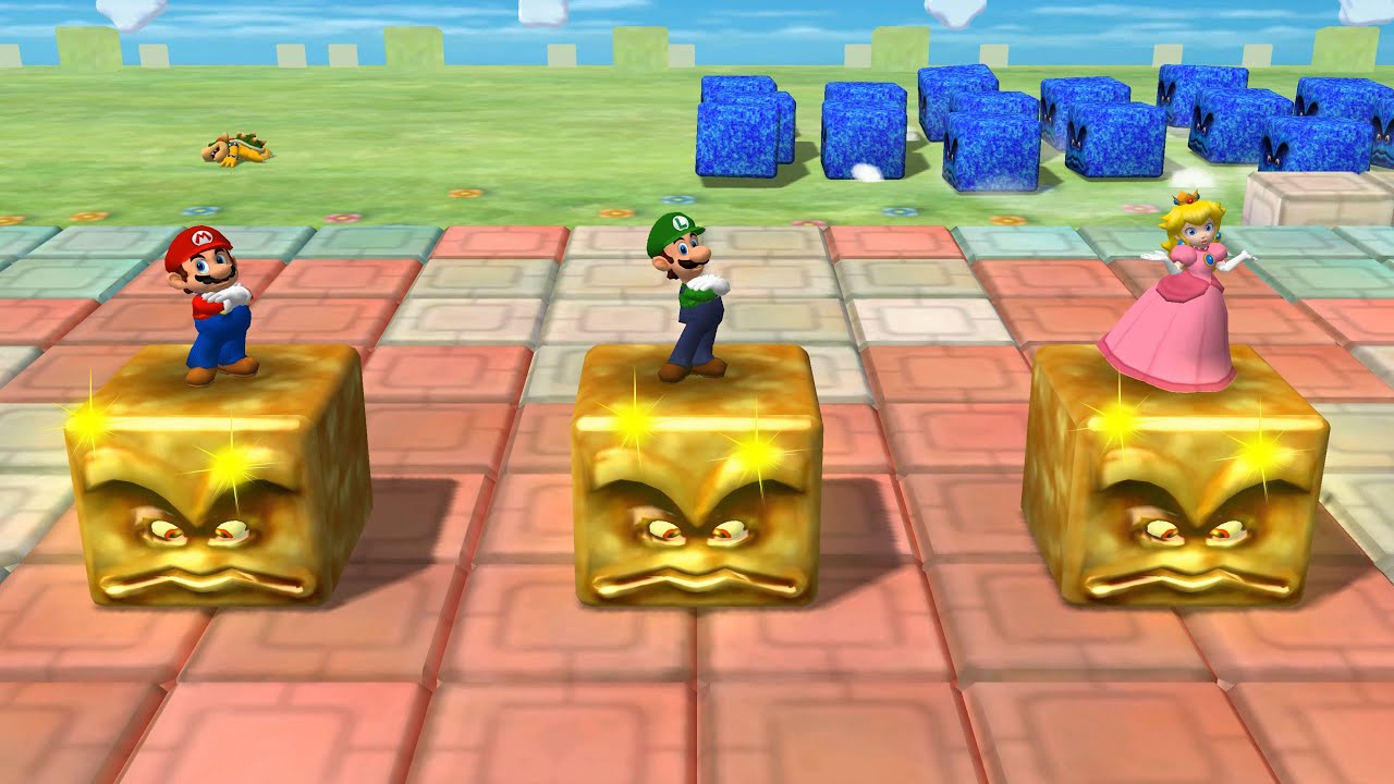 Mario Party 5 All Team Minigames With Team Mario Vs Rivals Players