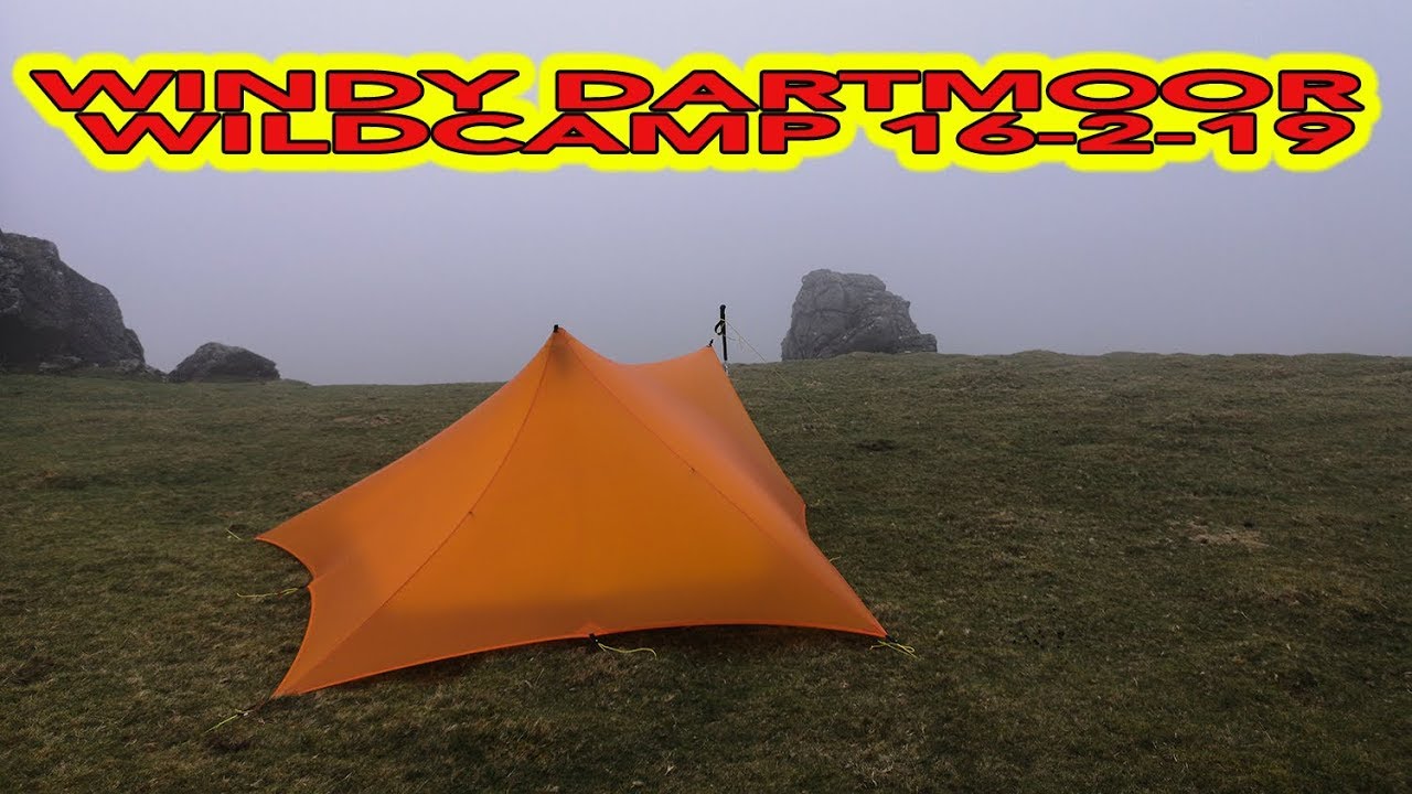 Windy Wildcamp - MLD Trailstar - Dartmoor