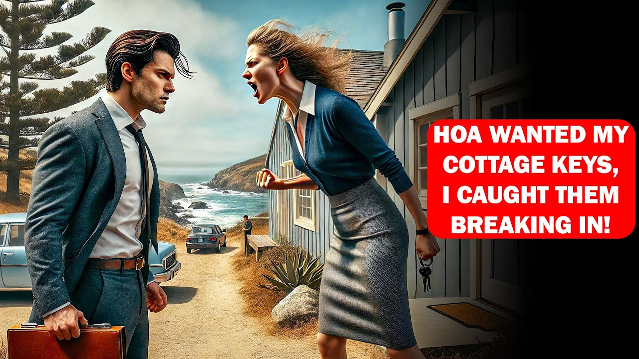 HOA Demanded Keys to My Oceanfront Cottage “For a Few Days”—I Said No and Caught Them Breaking In!