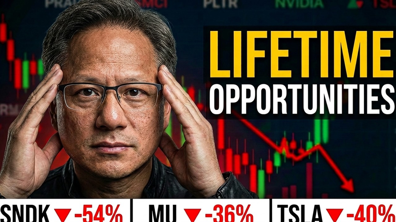 SELLOFF! BUY HEAVY WEDNESDAY?! MU! TESLA! SNDK! SMCI! SPCX! META! MSFT! APPLE! NVIDIA! INTC! MORE!
