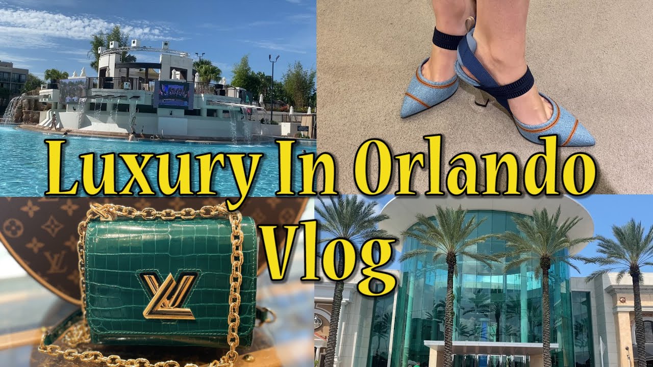 Orlando Luxury Shopping Vlog Millennia Mall, Vineland Premium Outlets, and Disney Springs