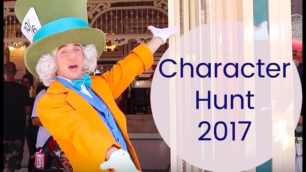 DISNEYLAND CHARACTER HUNT MARATHON 2017 |