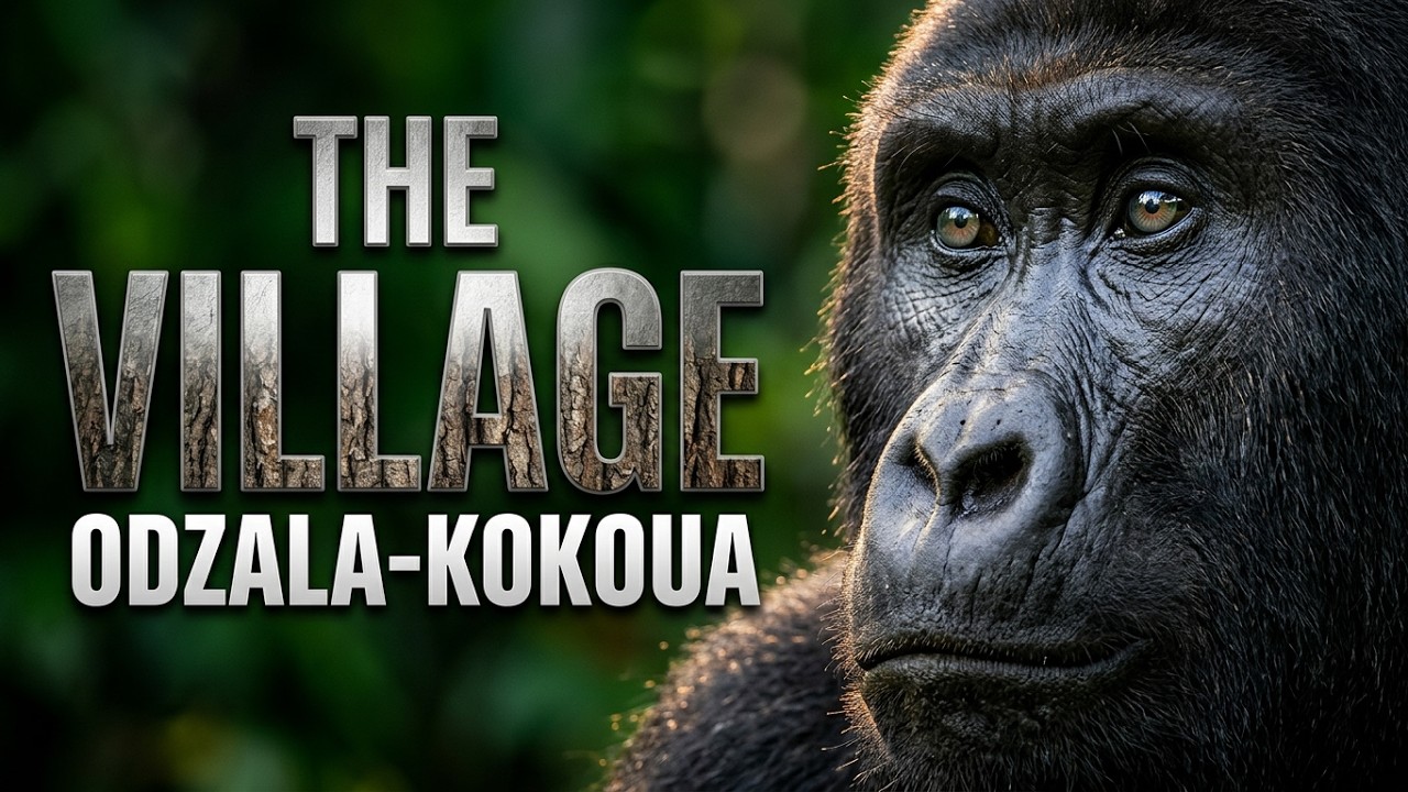 The village of Gorillas in Congo, the Odzala-Kokoua National Park