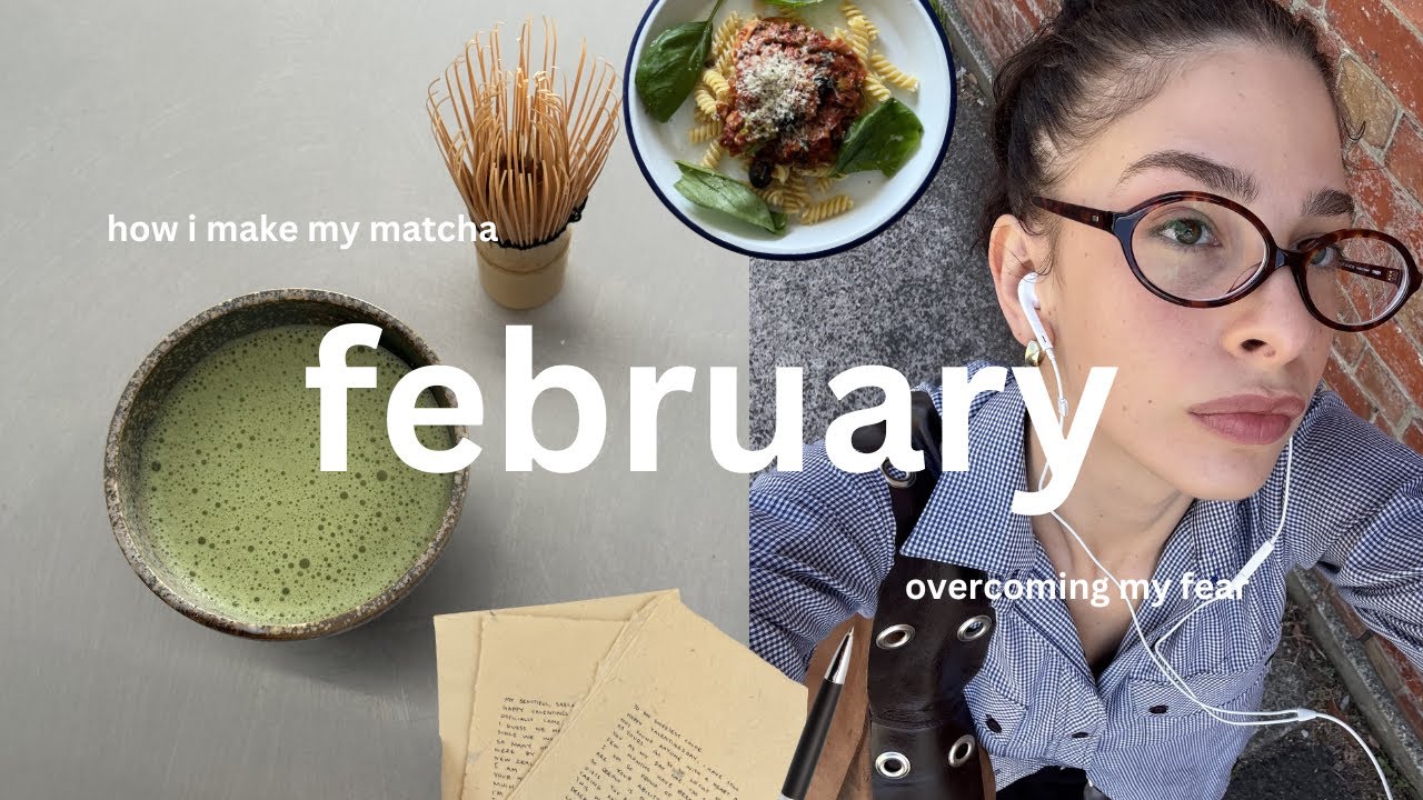 february in melbourne | valentines day, stepping out of my comfort zone & how I make my matcha 🍵
