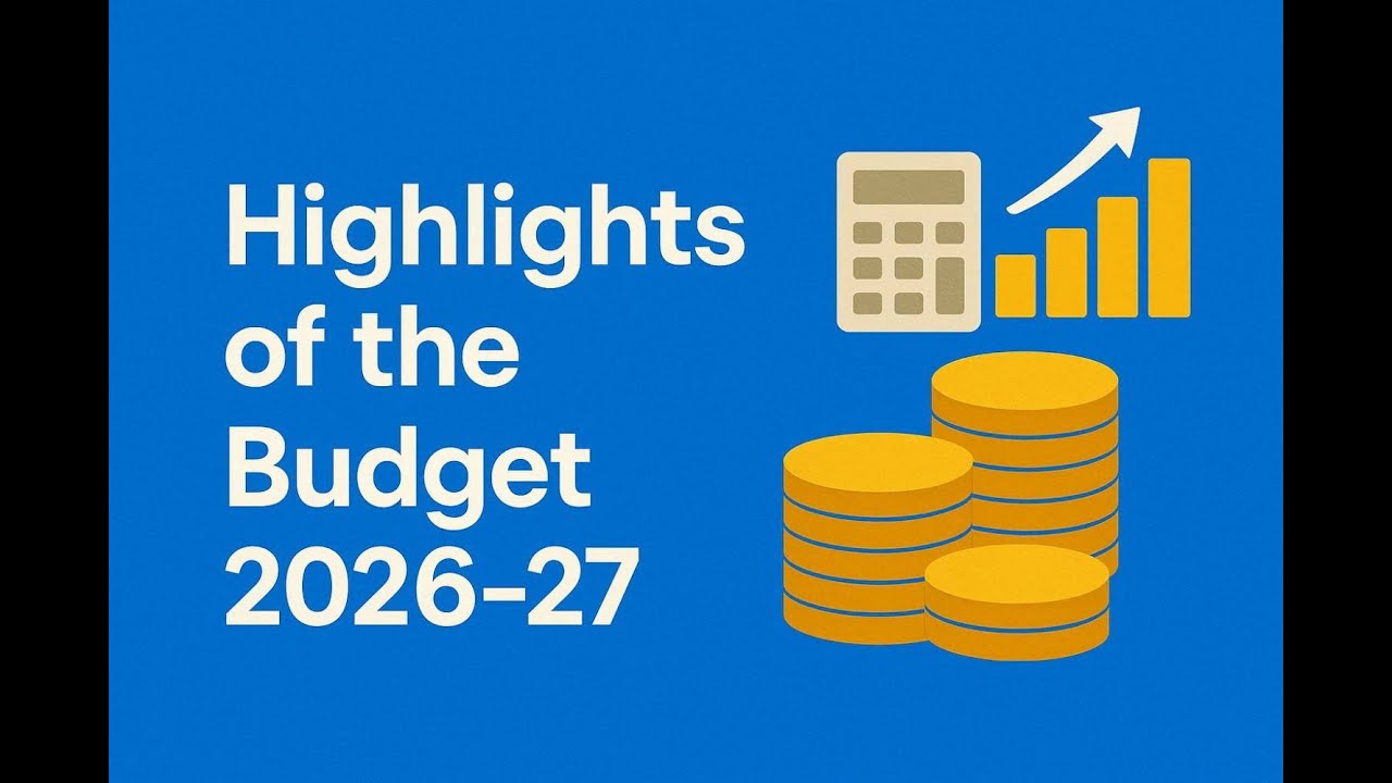 Highlights of Budget 2026-27 I Indian Economy for UPSC I Current Affairs