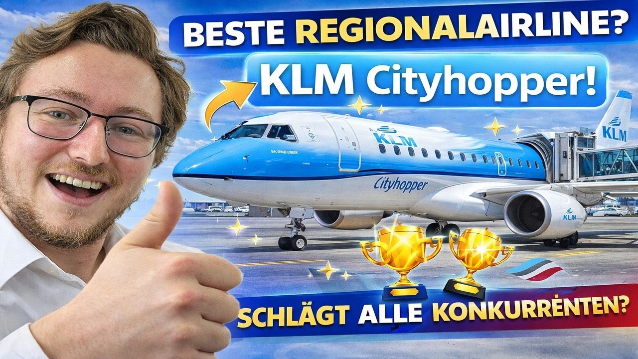 WOW! Ist KLM Cityhopper die beste Regional-Airline Europas?